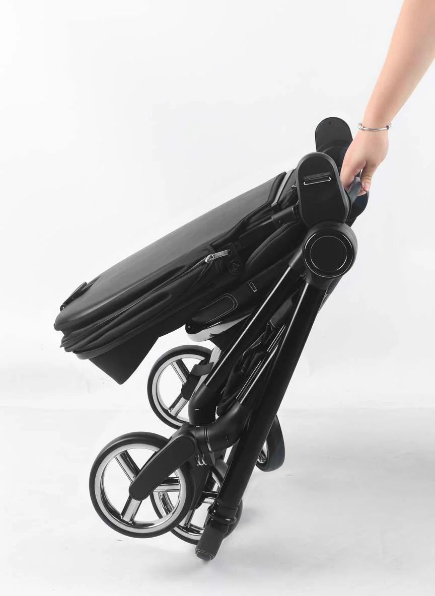LEONIE TRIO ESSENTIAL CON MANIGLIA REVERSIBILE NERO