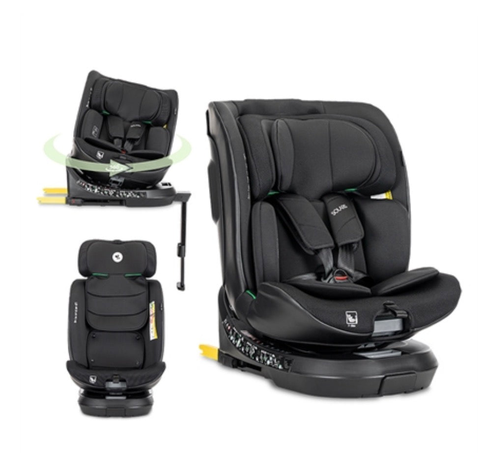 Seggiolino SOLARIS i-Size ISOFIX Support Leg 360 NERO