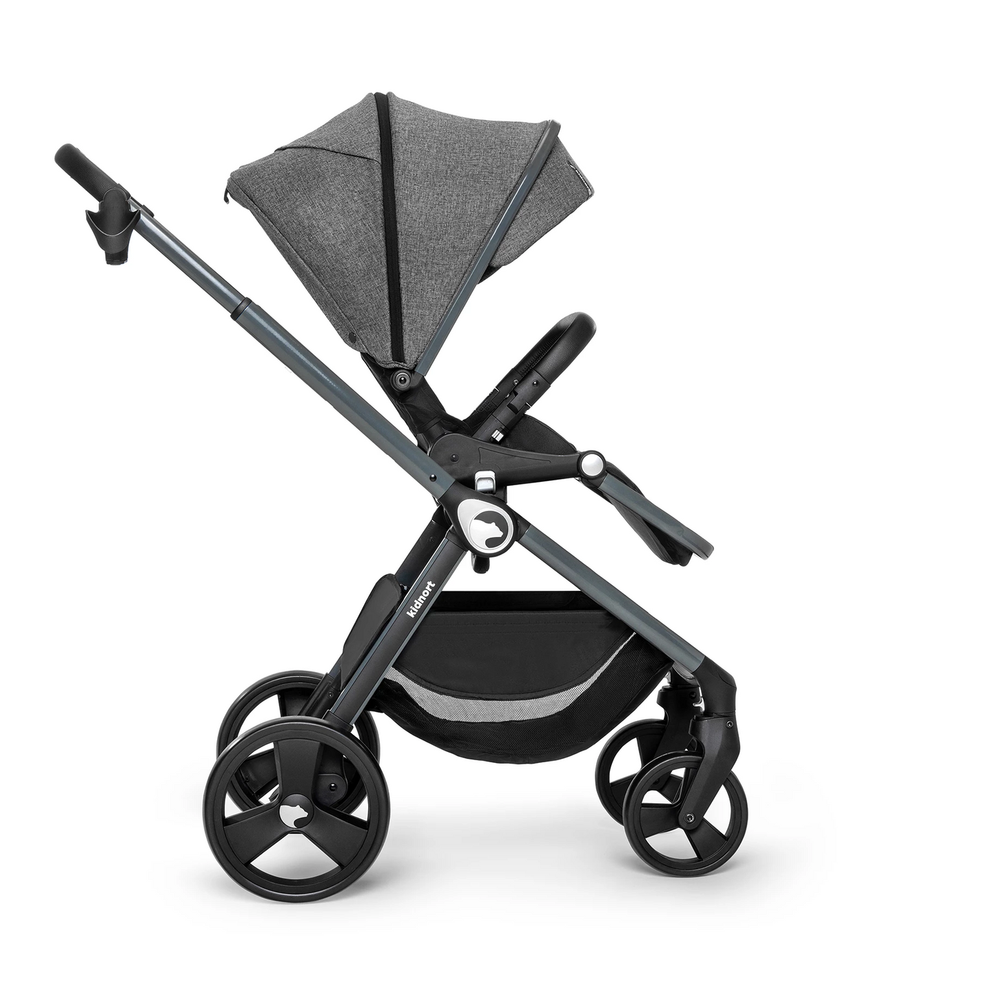 Isbjorn Kidnort - Passeggino Reversibile grigio
