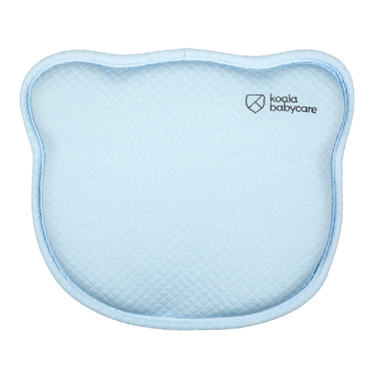 Cuscino per testa piatta Koala Perfect Head azzurro