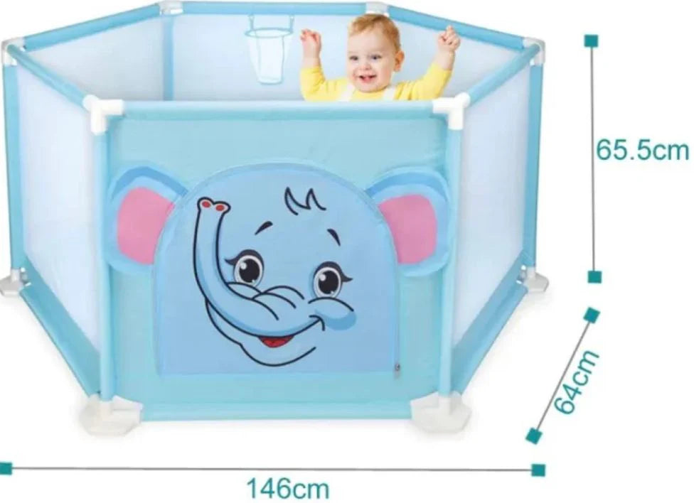 MONI BOX RECINTO CON 50 PALLINE BLU