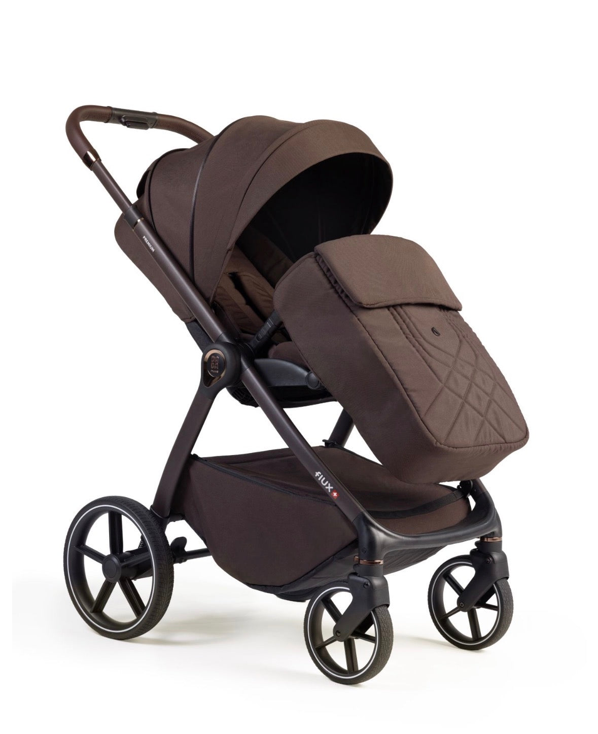 Trio Dada Prams Flux Chocolate