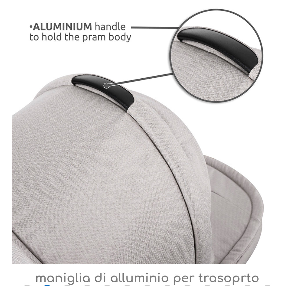 TRIO LIRELLI MODELLO BIANCA ,COLORE NERO