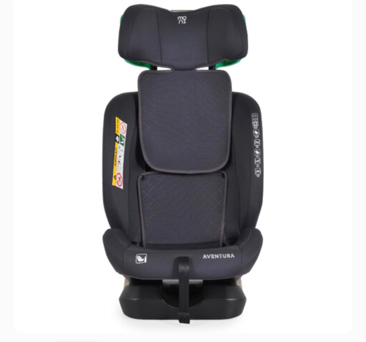 MONI SEGGIOLINO AUTO AVENTURA I-SIZE 40-150CM GRIGIO