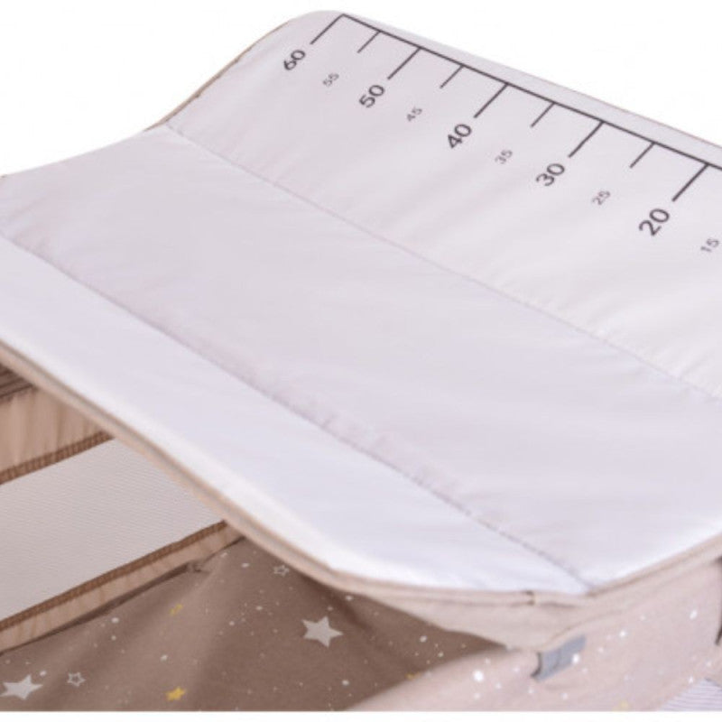 LETTINO CAMPING CANGARO ONCE UPON BOX BEIGE