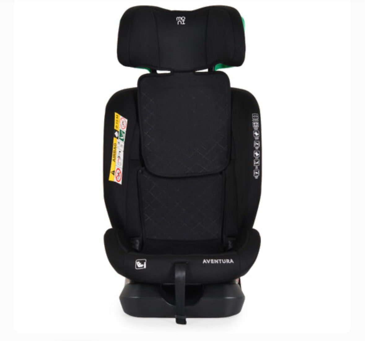 MONI SEGGIOLINO AUTO AVENTURA I-SIZE 40-150CM NERO