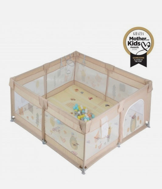 GameZone Tappeto con RecintoBEIGE 120x120cm