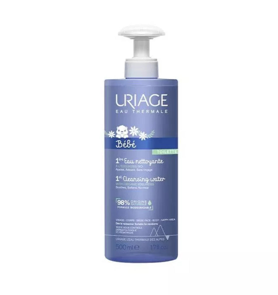 URIAGE BEBE ACQUA DETERGENTE PER L'IGIENE QUOTIDIANA 500 ML