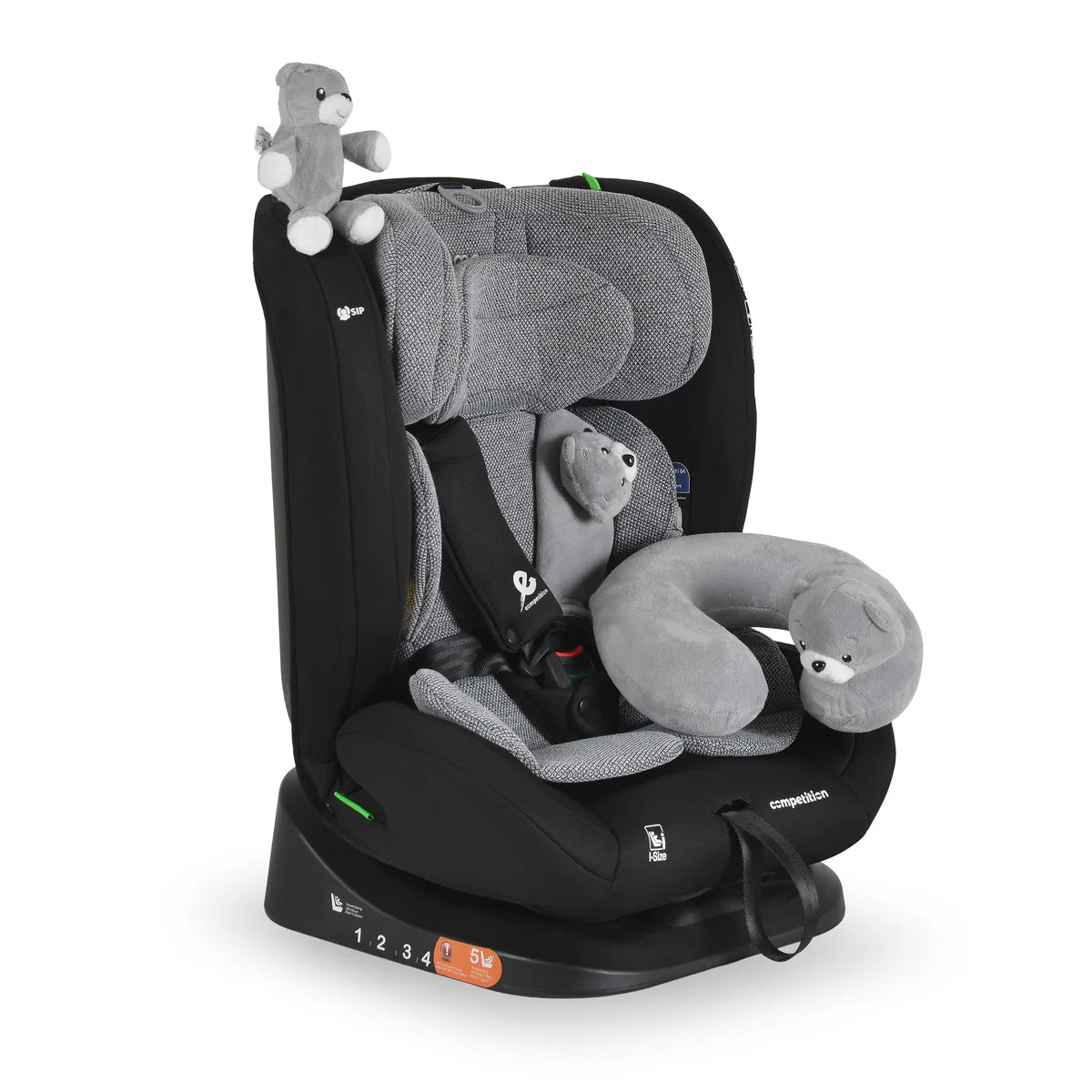 Seggiolino auto competition I-size (40-150cm) grigio