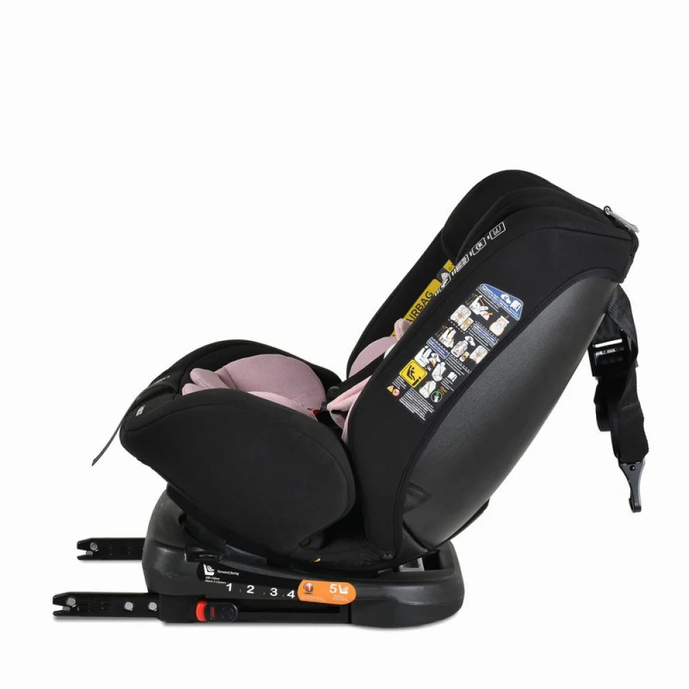 SEGGIOLINO AUTO MONI I-MAXX 360° I-SIZE 40-150CM ROSA