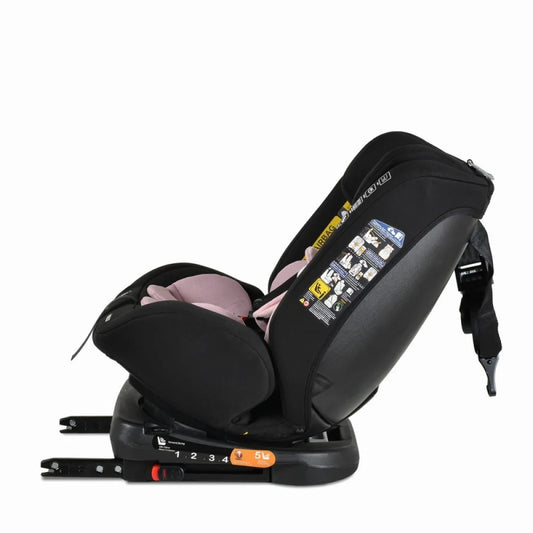 SEGGIOLINO AUTO MONI I-MAXX 360° I-SIZE 40-150CM ROSA