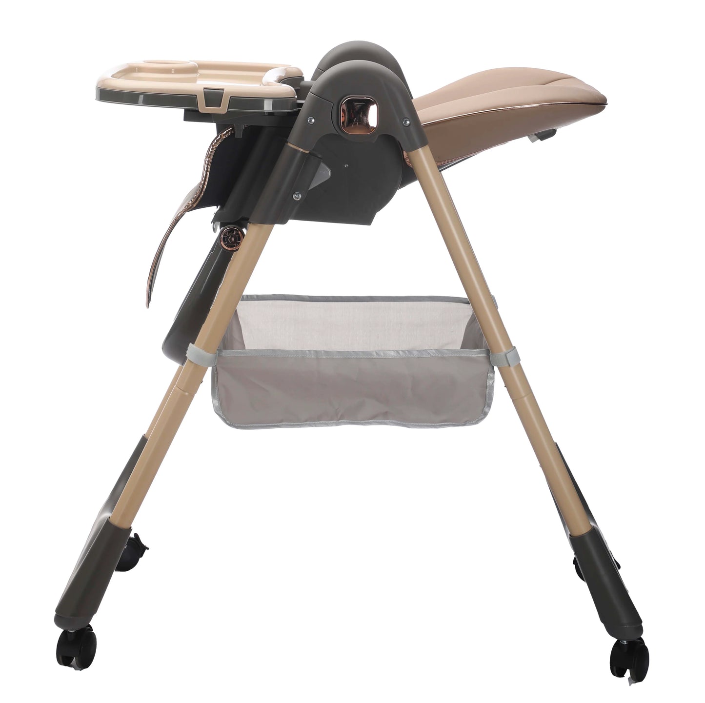 SEDIOLONE PAPPA LEONIE NEST BEIGE + BAVAGLINO, SCODELLA E POSATE IN SILICONE OMAGGIO