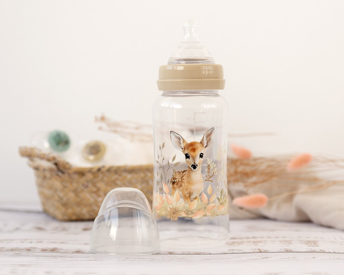BIBERON ANTICOLICO 360 ML CERVO BEIGE