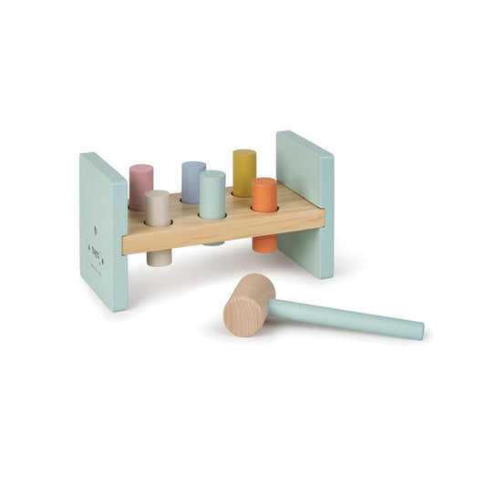 Saro Baby® Giocattolo in legno con martello