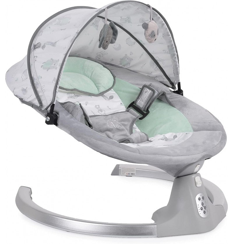 MONI Sdraietta Elettrica ARI MINT con Telecomando Timer e Melodie