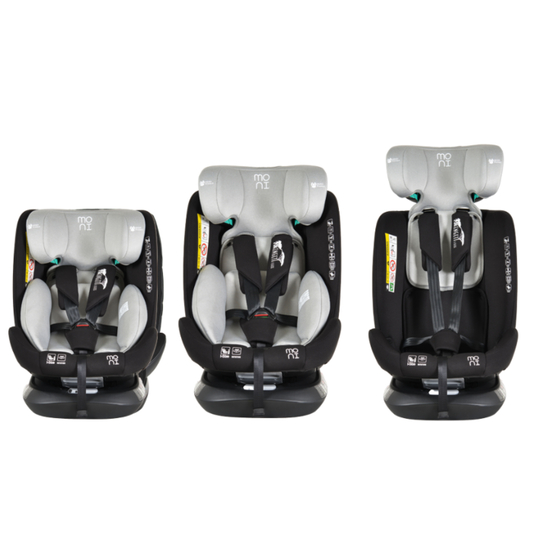 Seggiolino Auto Moni Serengeti I-Size-Light Grey